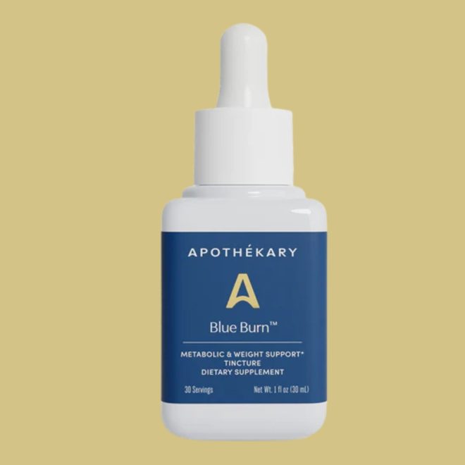Apothekary Blue Burn