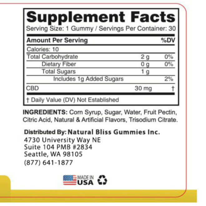 Blissful Wellness CBD Gummies - Image 2