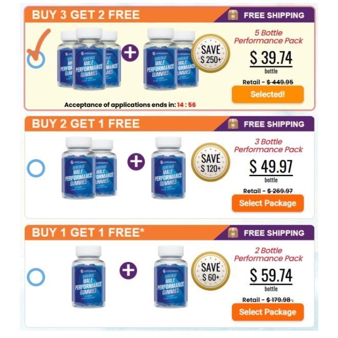 Duramax Male Performance Gummies - Image 2